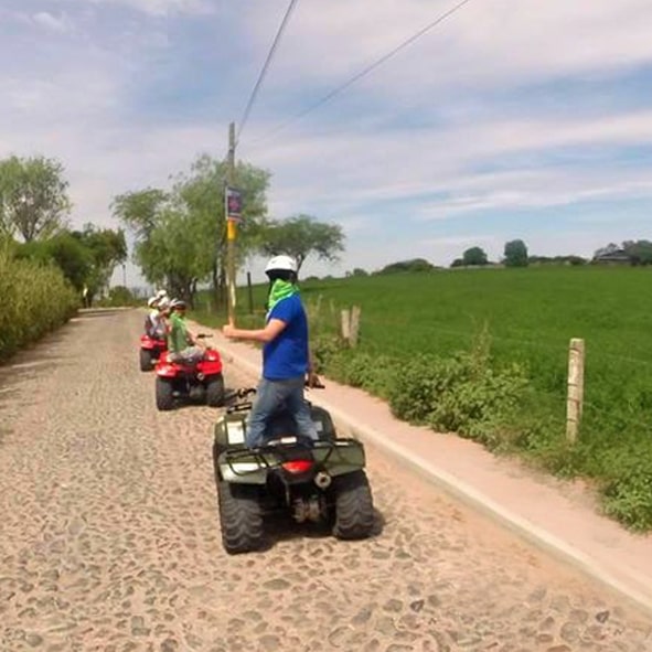 Pasea en Cuatrimotos en los alrededores de San Miguel de Allende 